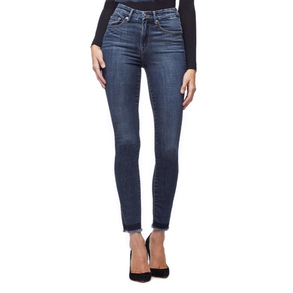 Good American Denim - GOOD AMERICAN Good Waist Split Hem Jeans!
